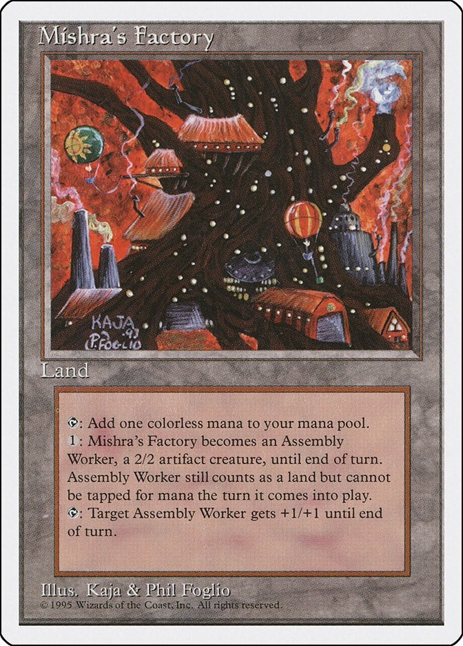Image for Mishra's Factory - Magic: The Gathering