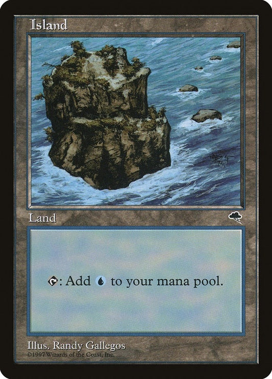 Image for Island (Rocky Path) (335) - Magic: The Gathering