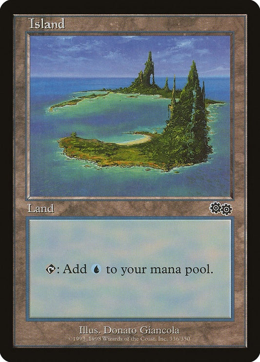 Image for Island (336) (336) - Magic: The Gathering