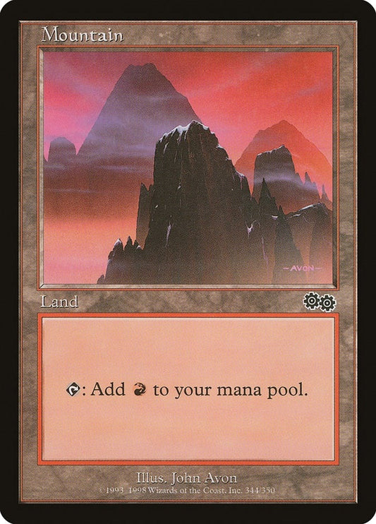 Image for Mountain (344) (344) - Magic: The Gathering