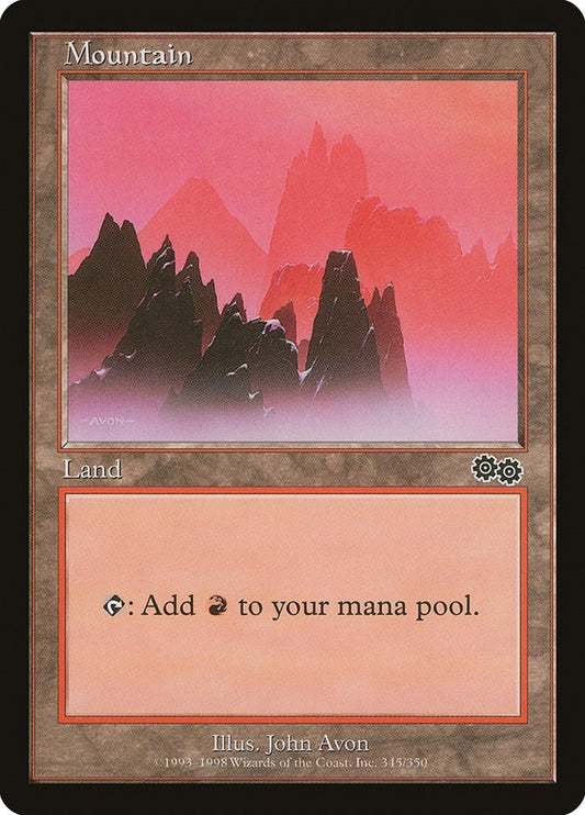 Image for Mountain (345) (345) - Magic: The Gathering