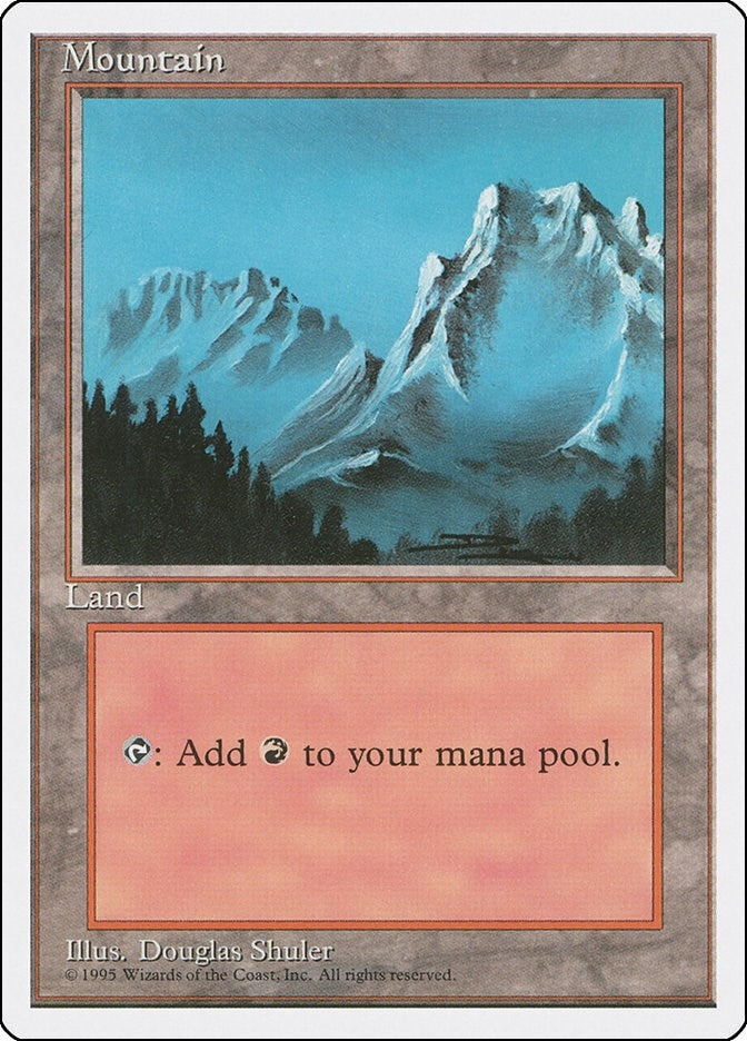 Image for Mountain (B) (184) - Magic: The Gathering