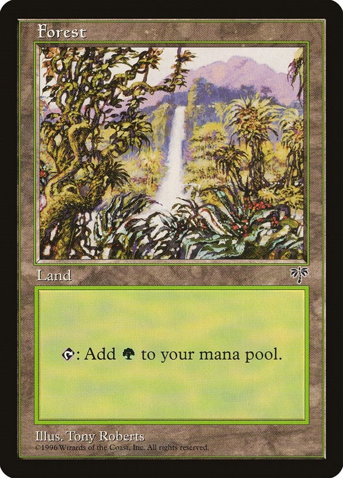 Image for Forest (Waterfall) - Magic: The Gathering