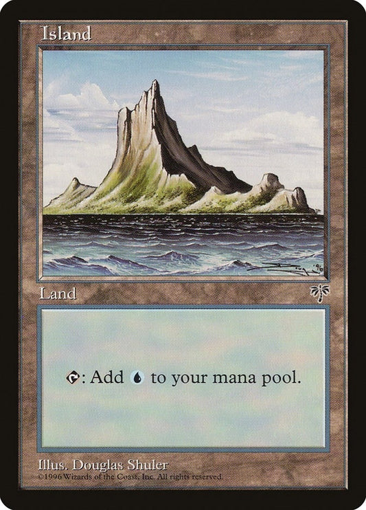 Image for Island (Off-Center Spire) - Magic: The Gathering
