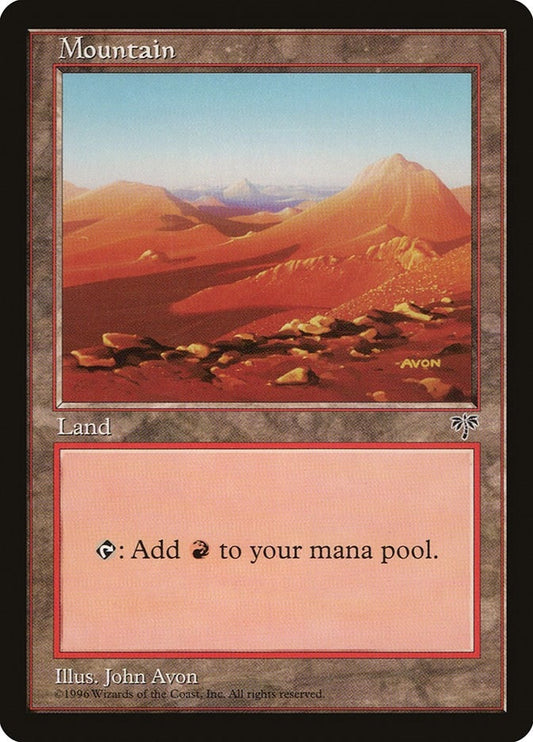 Image for Mountain (Orange) - Magic: The Gathering