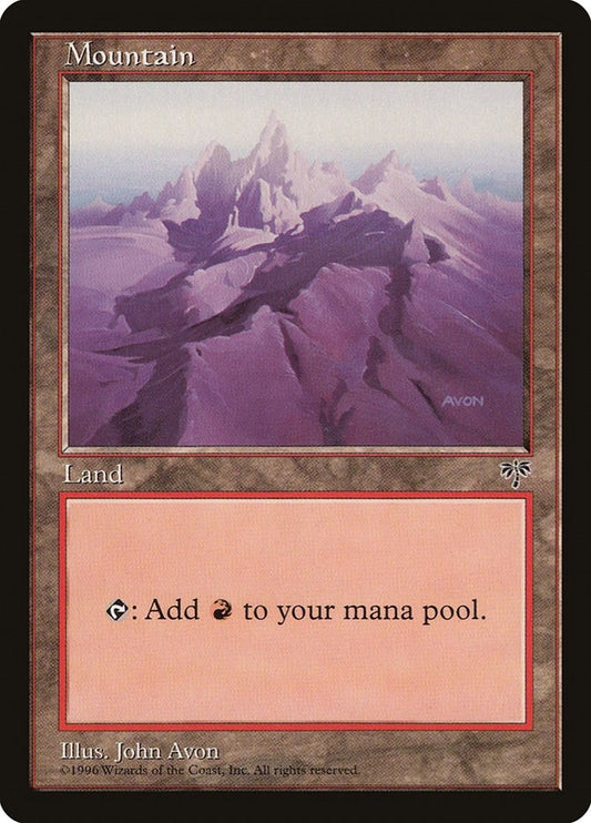 Image for Mountain (Purple) - Magic: The Gathering