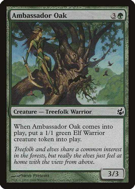 Image for Ambassador Oak (Morningtide) (113) - Magic: The Gathering