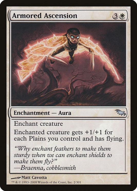 Image for Armored Ascension (2) - Magic: The Gathering
