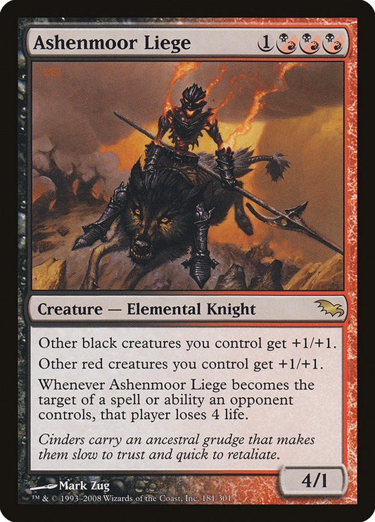 Image for Ashenmoor Liege (181) - Magic: The Gathering