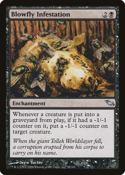 Image for Blowfly Infestation (58) - Magic: The Gathering