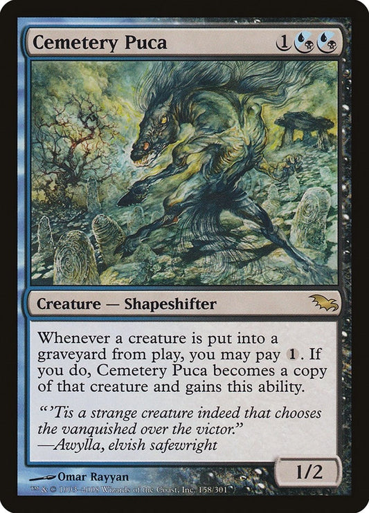 Image for Cemetery Puca (158) - Magic: The Gathering