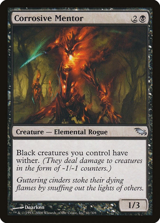 Image for Corrosive Mentor (61) - Magic: The Gathering