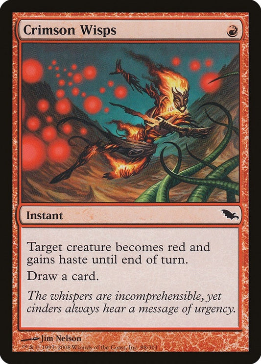Image for Crimson Wisps (88) - Magic: The Gathering