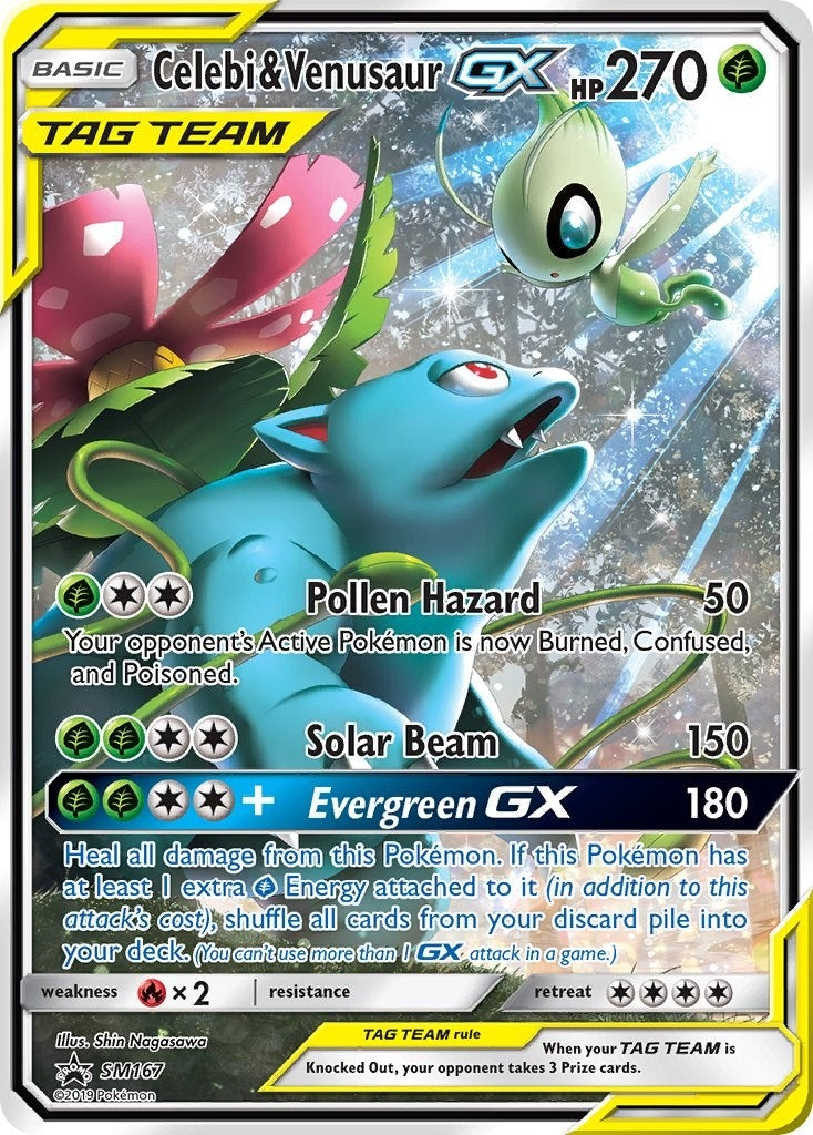 Image for Celebi & Venusaur GX - SM167 (SM167) - Pokemon