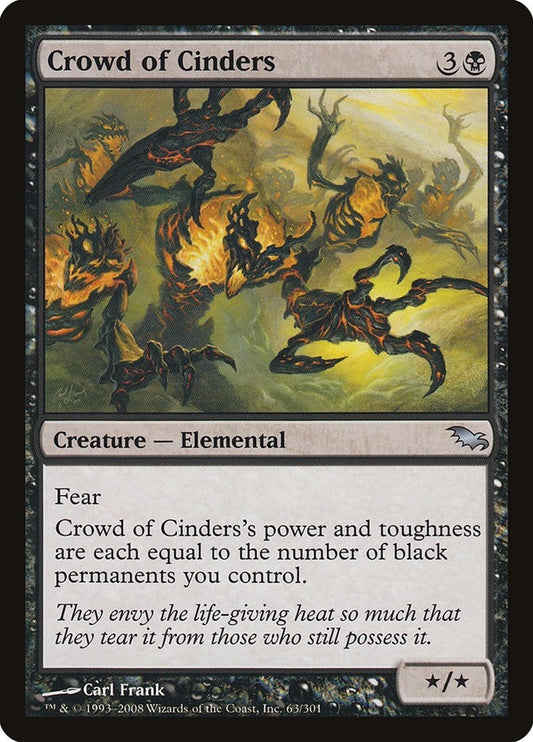 Image for Crowd of Cinders (63) - Magic: The Gathering