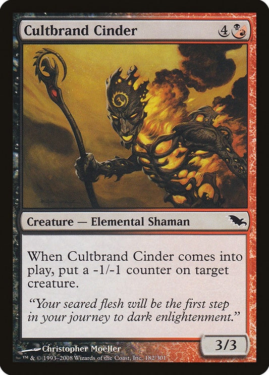 Image for Cultbrand Cinder (182) - Magic: The Gathering