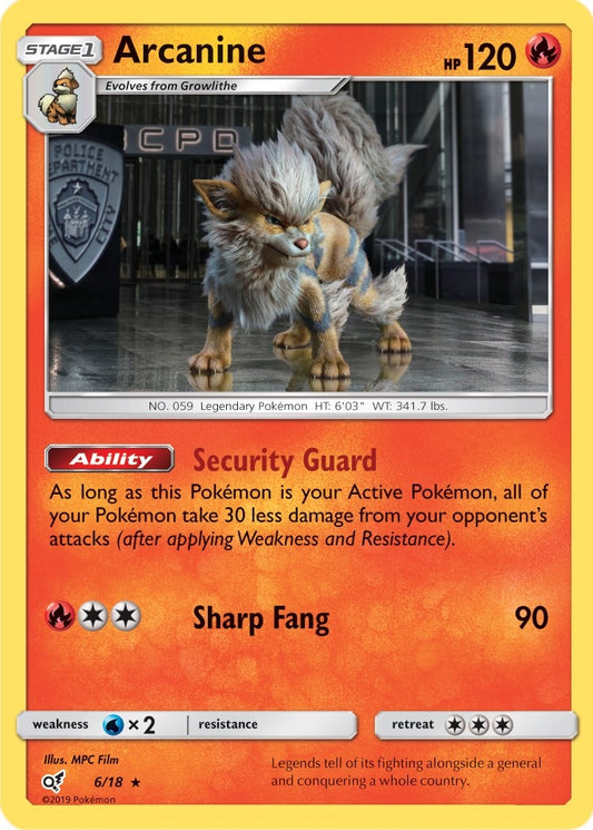 Arcanine (6/18)