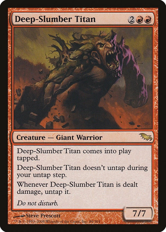 Image for Deep-Slumber Titan (89) - Magic: The Gathering