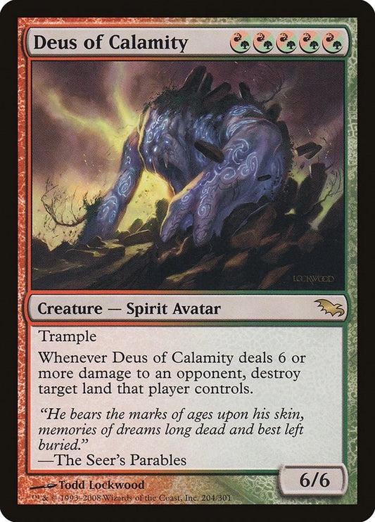 Image for Deus of Calamity (204) - Magic: The Gathering