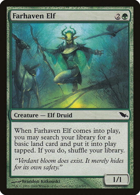 Image for Farhaven Elf (113) - Magic: The Gathering