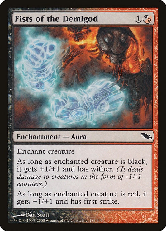 Image for Fists of the Demigod (187) - Magic: The Gathering