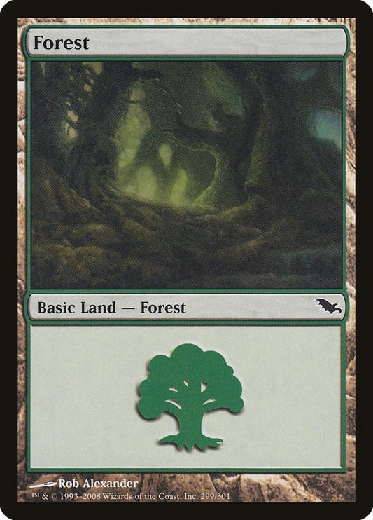 Image for Forest (299) (299) - Magic: The Gathering