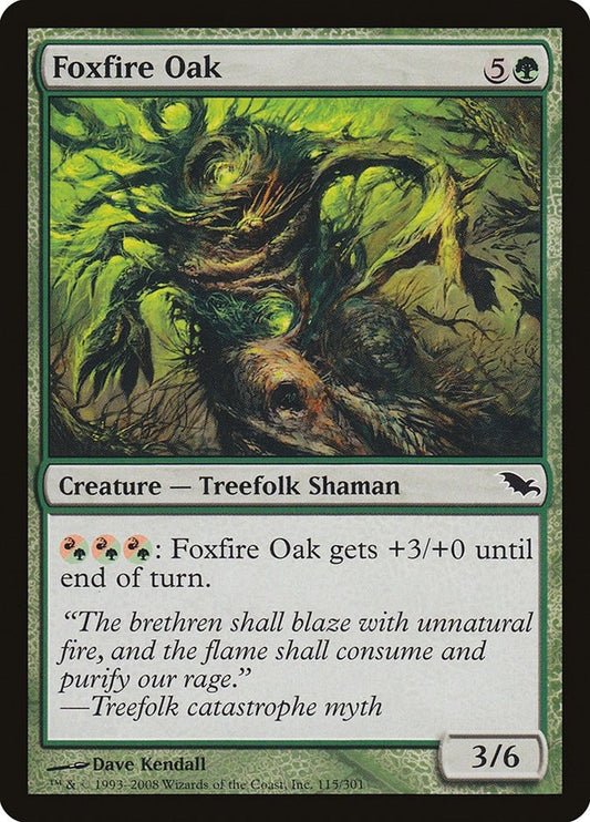 Image for Foxfire Oak (115) - Magic: The Gathering