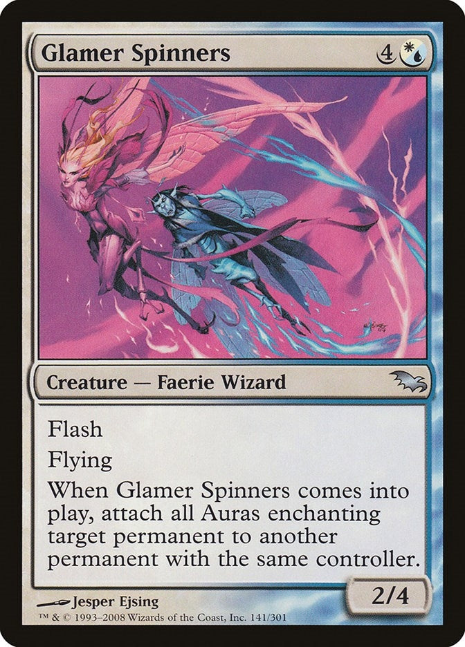 Image for Glamer Spinners (141) - Magic: The Gathering
