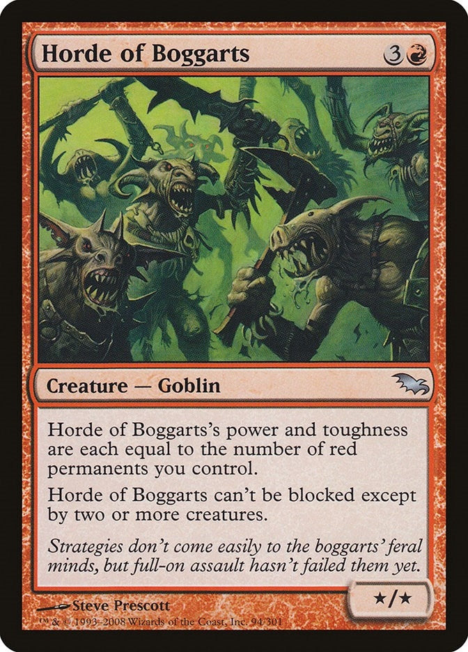 Image for Horde of Boggarts (94) - Magic: The Gathering