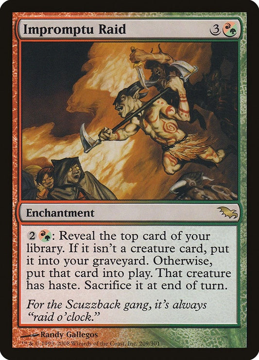 Image for Impromptu Raid (209) - Magic: The Gathering
