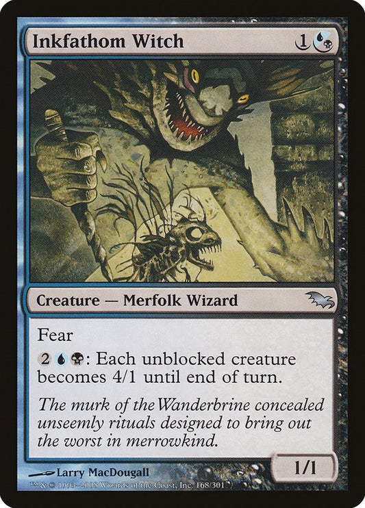 Image for Inkfathom Witch (168) - Magic: The Gathering