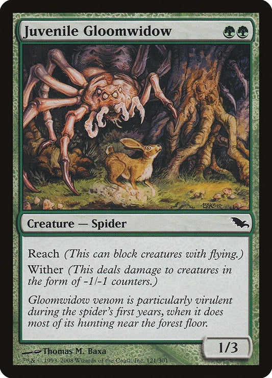 Image for Juvenile Gloomwidow (121) - Magic: The Gathering