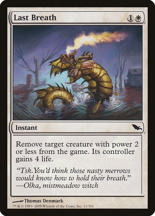 Image for Last Breath (11) - Magic: The Gathering