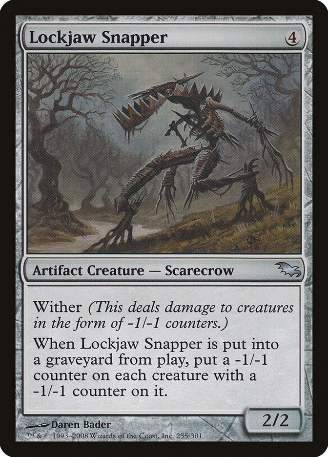 Image for Lockjaw Snapper (255) - Magic: The Gathering