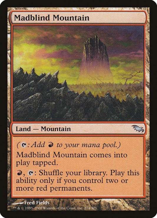 Image for Madblind Mountain (274) - Magic: The Gathering