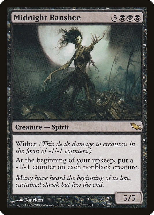 Image for Midnight Banshee (72) - Magic: The Gathering