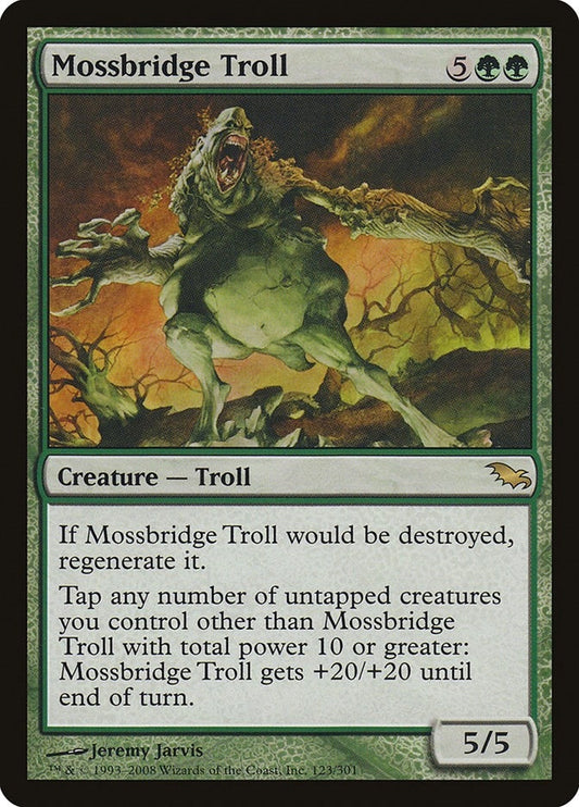 Image for Mossbridge Troll (123) - Magic: The Gathering