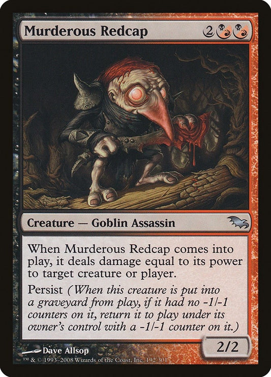 Image for Murderous Redcap (192) - Magic: The Gathering