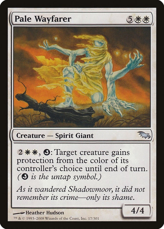 Image for Pale Wayfarer (17) - Magic: The Gathering