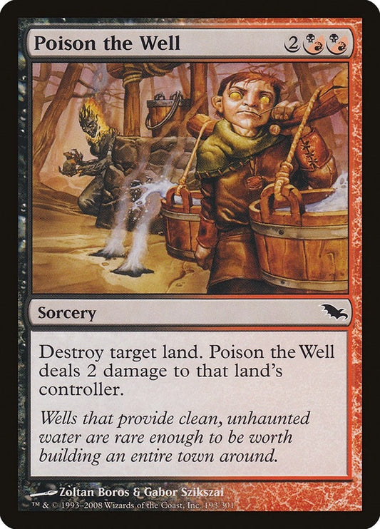 Image for Poison the Well (193) - Magic: The Gathering
