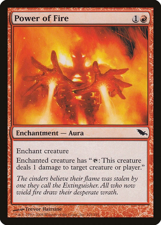 Image for Power of Fire (101) - Magic: The Gathering