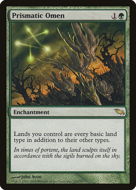 Image for Prismatic Omen - Magic: The Gathering