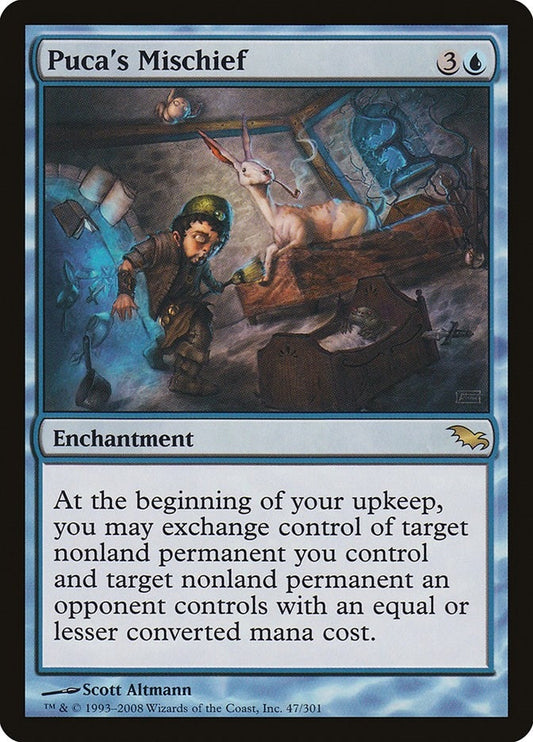 Image for Puca's Mischief (47) - Magic: The Gathering