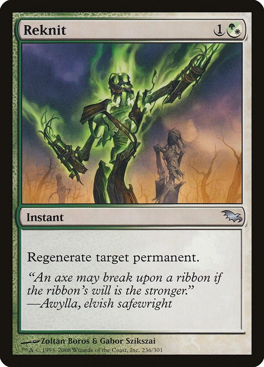 Image for Reknit (236) - Magic: The Gathering