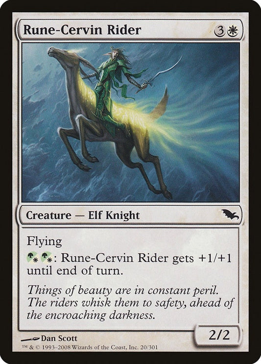Image for Rune-Cervin Rider (20) - Magic: The Gathering