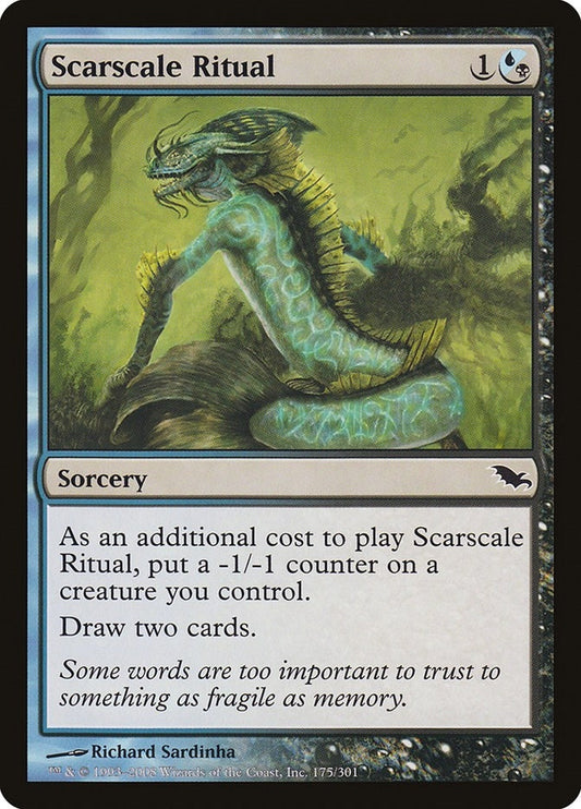 Image for Scarscale Ritual (175) - Magic: The Gathering