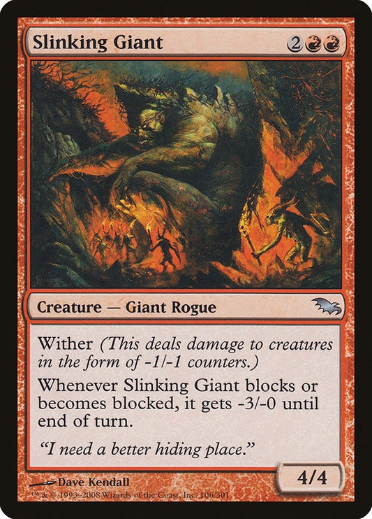 Image for Slinking Giant (106) - Magic: The Gathering
