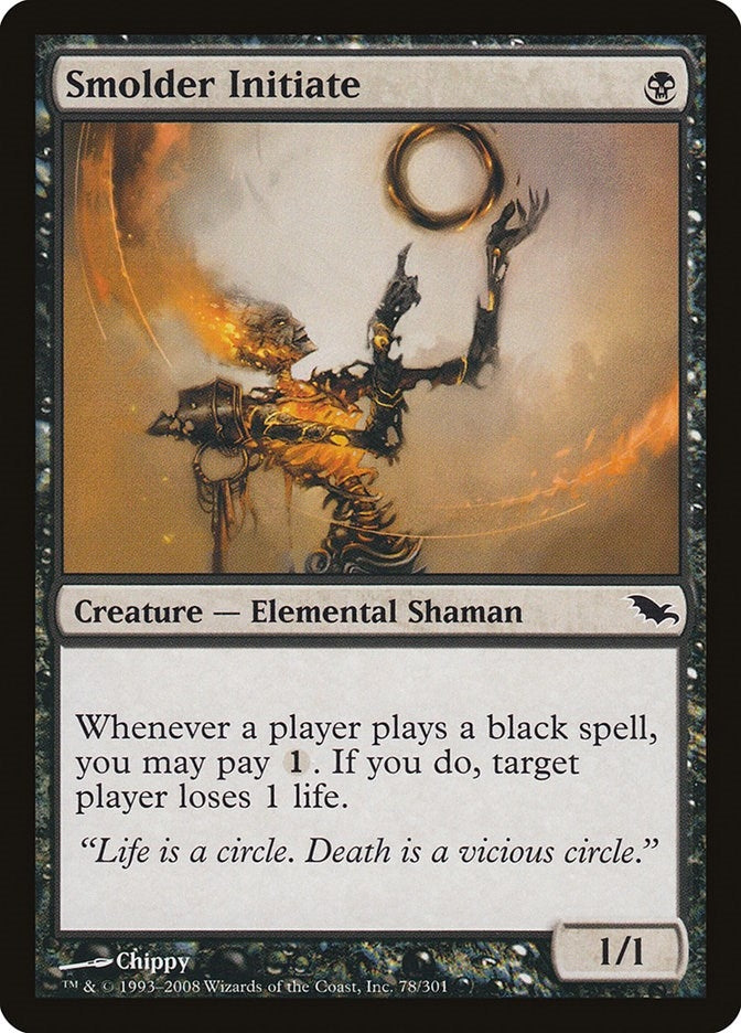 Image for Smolder Initiate (78) - Magic: The Gathering