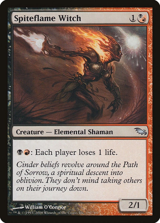 Image for Spiteflame Witch (197) - Magic: The Gathering