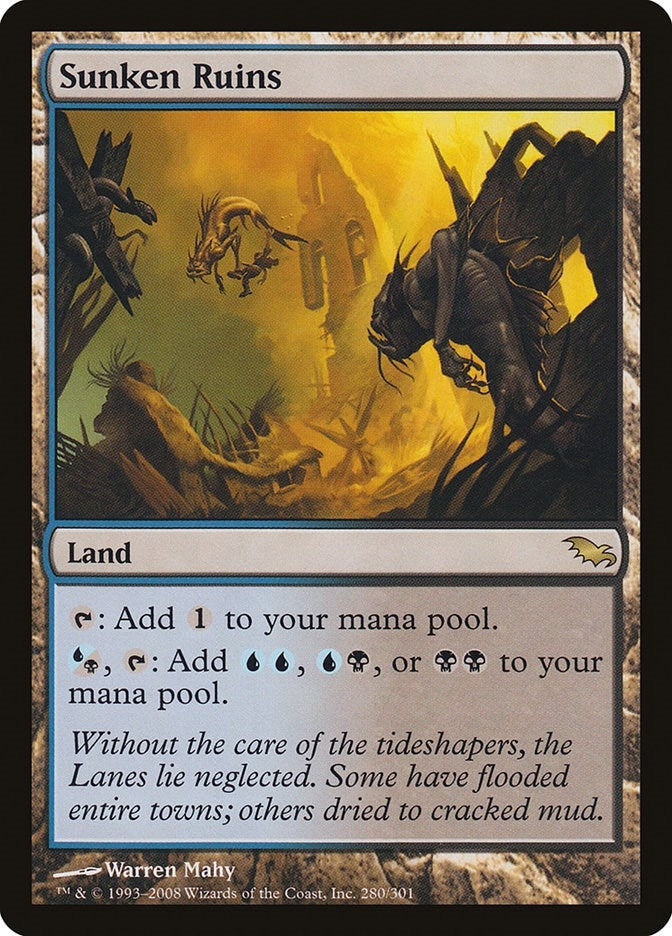 Image for Sunken Ruins (280) - Magic: The Gathering
